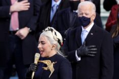 Lady Gaga at the Joe Biden Inauguration