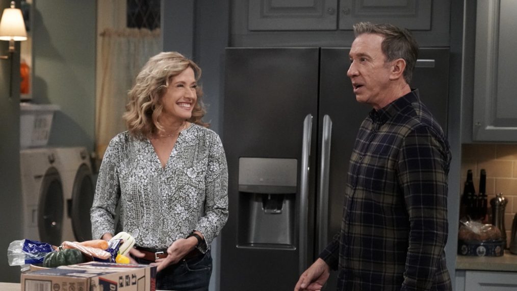 Nancy Travis and Tim Allen in Last Man Standing