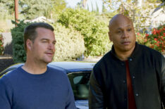NCIS LA - Season 12 Episode 8 - Chris O'Donnell (Special Agent G. Callen) and LL Cool J (Special Agent Sam Hanna)
