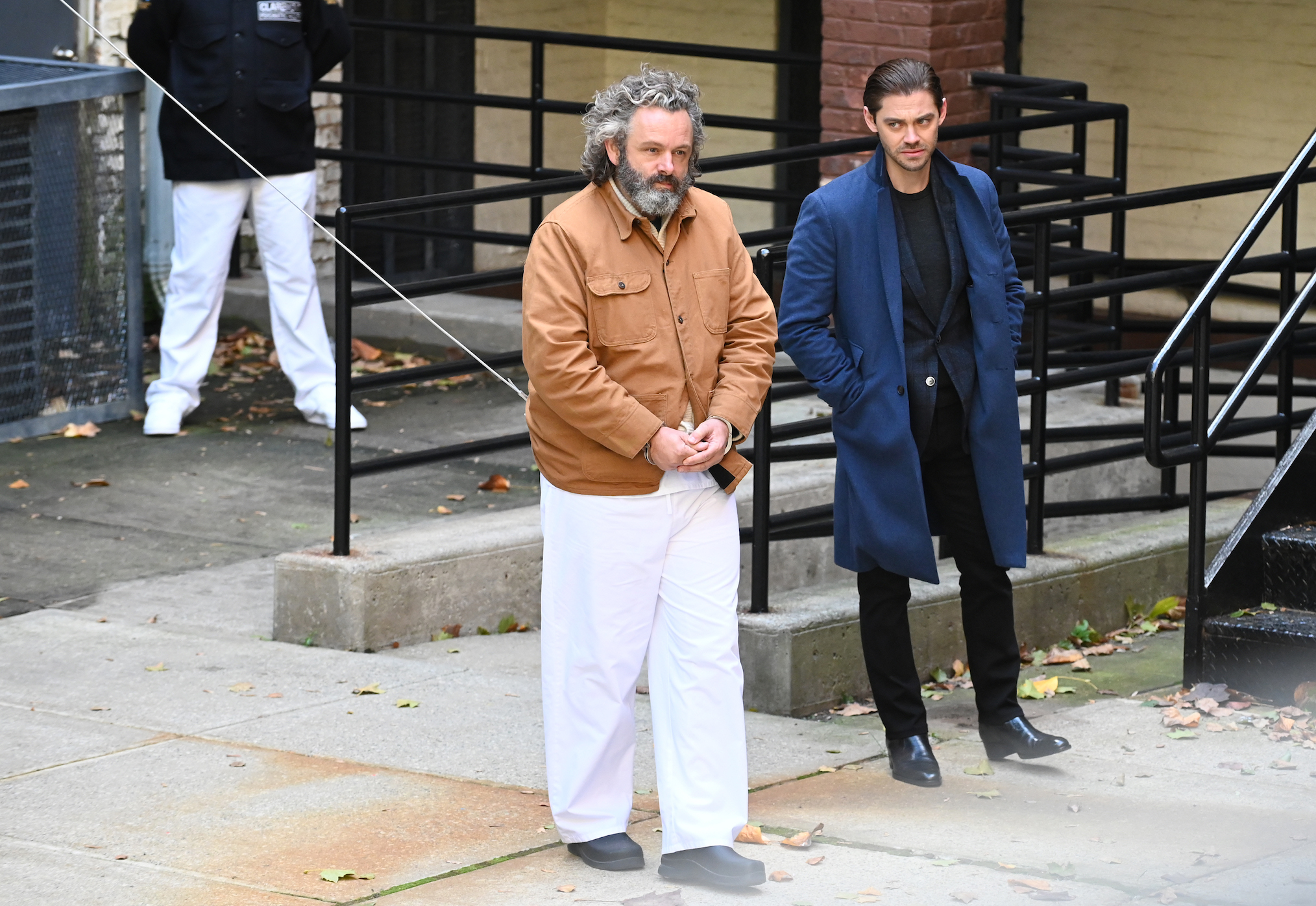 Michael Sheen Tom Payne Prodigal Son Season 2 Episode 2 Martin Malcolm