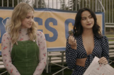Lili Reinhart as Betty Cooper and Camila Mendes as Veronica Lodge in Riverdale - Season 5 Episode 3 - 'Chapter Seventy-Nine: Graduation'