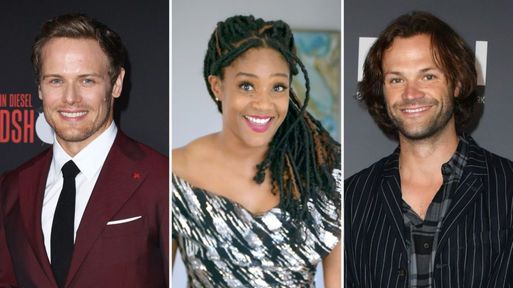 Critics Choice Super Awards Presenters Sam Heughan Tiffany Haddish Jared Padalecki