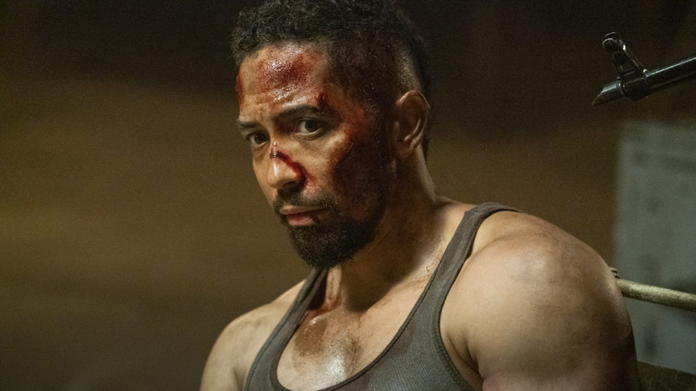 Neil Brown Jr. as a prisoner Ray Perry SEAL Team - Season 4, Episode 6 - 'Horror Has A Face'
