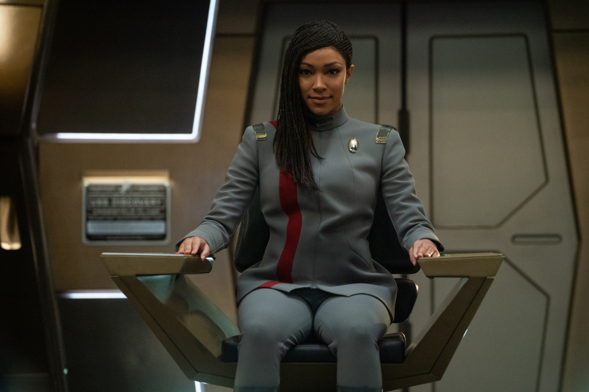 Michael Burnham Captain Star Trek Discovery Season 3 Finale