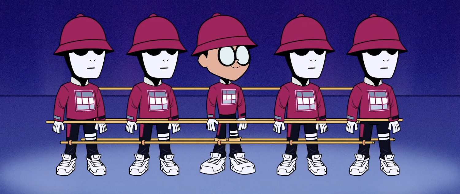 The Jabbawockeez Are Rockin With Robin On Teen Titans Go Video News Akmi