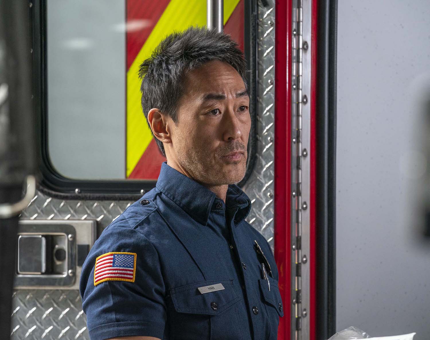 Kenneth Choi 911 Season 4 Episode 4 Chimney