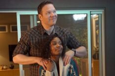 Jim Parrack as Judd, Sierra McClain as Grace in 9-1-1 Lone Star