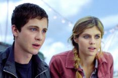 Logan Lerman and Alexandra Daddario in Percy Jackson: Sea of Monsters