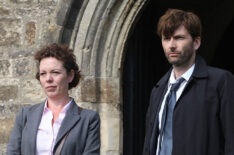 Broadchurch - Olivia Colman and David Tennant