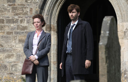 Broadchurch - Olivia Colman and David Tennant