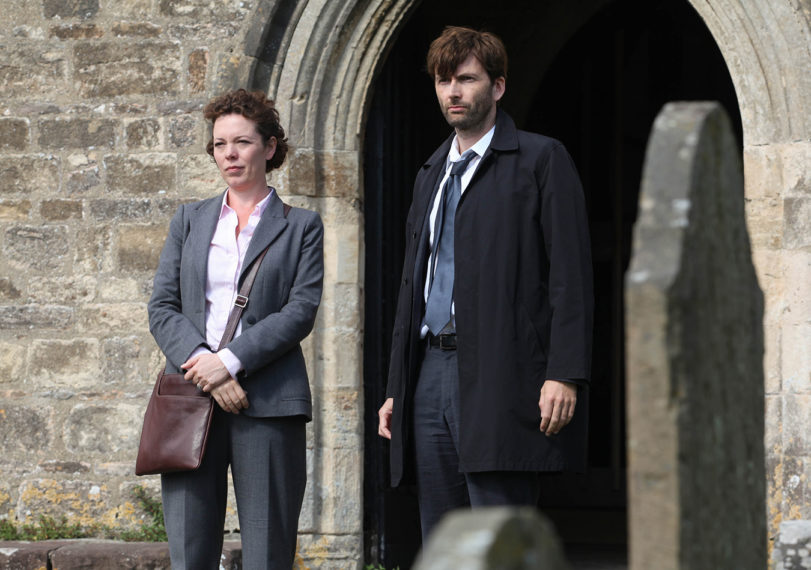 Broadchurch - Olivia Colman and David Tennant