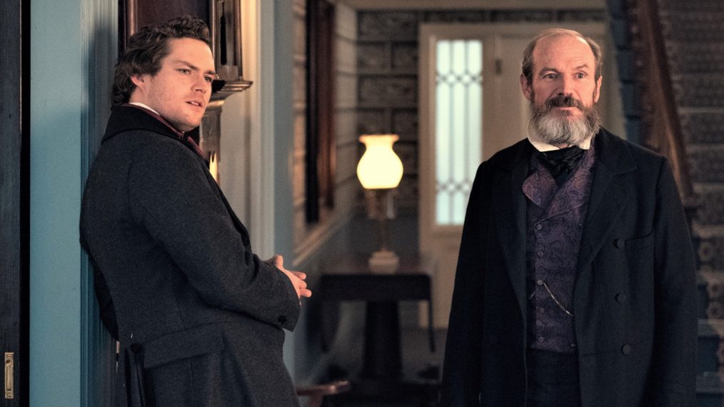 Dickinson Season 2 - Finn Jones and Toby Huss