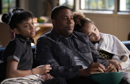 Kenan Thompson daughters on NBC comedy Kenan - Dani Lane as Aubrey and Dannah Lane as Birdie