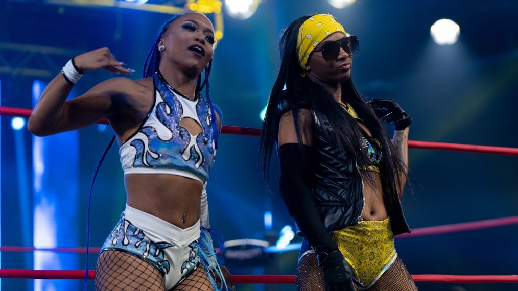 Impact Kiera Hogan Tasha Steelz, aka 'Fire 'N Flava,' on Their Title