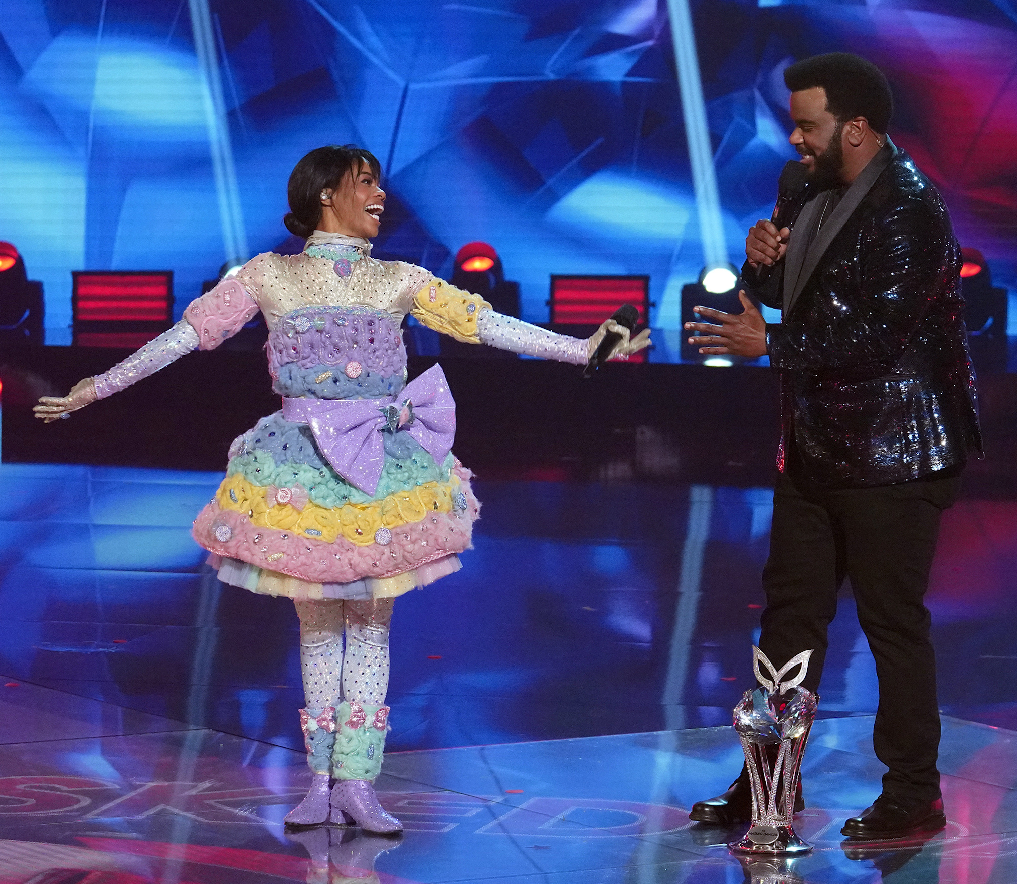 The Masked Dancer Winner Cotton Candy Says Spill Motivated Her