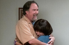 PEN15 - Fred (Richard Karn) and Maya Ishii-Peters (Maya Erskine)