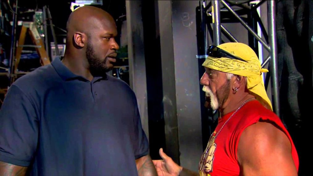 Shaq and Hulk Hogan