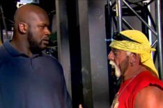 Shaq and Hulk Hogan