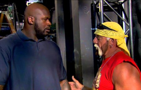 Shaq and Hulk Hogan