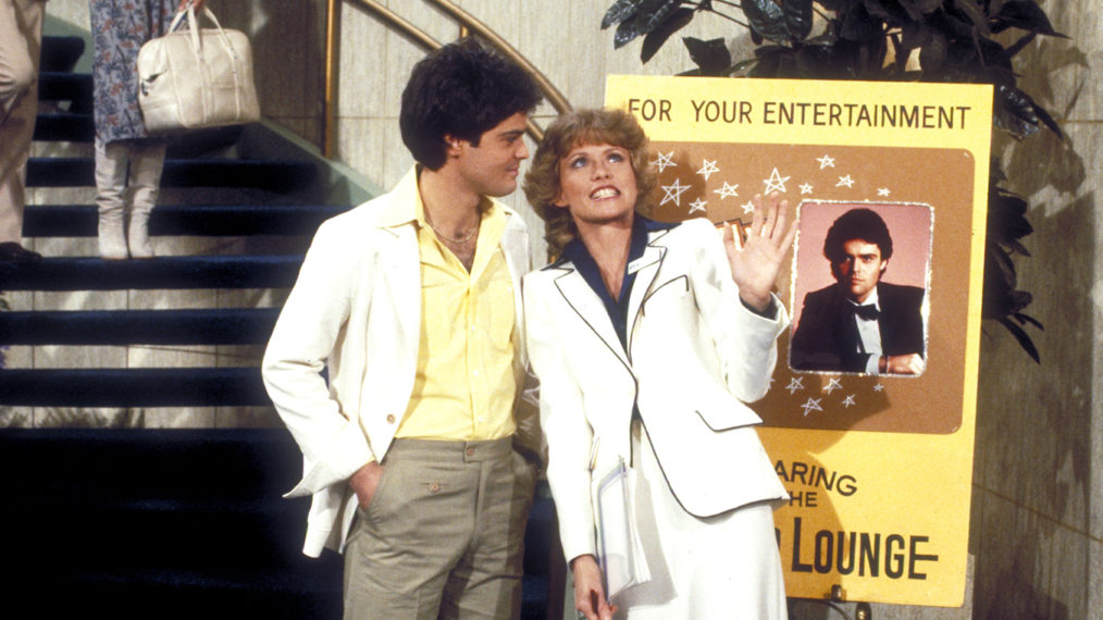 Donny Osmond with Lauren Tewes on The Love Boat