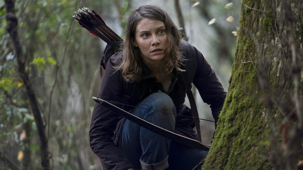 Twds Lauren Cohan Previews Maggie And Negans Off The Charts Tension In 1851