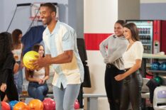 The Bachelor Episode 6 - Matt James and Rachael Kirkconnell bowling