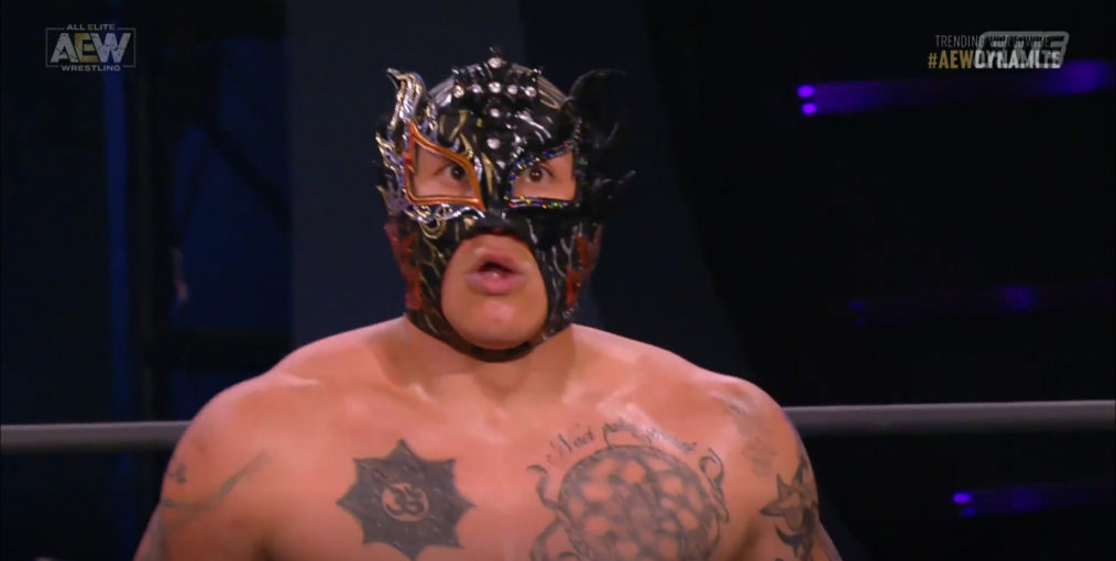 Rey Fenix on AEW Dynamite