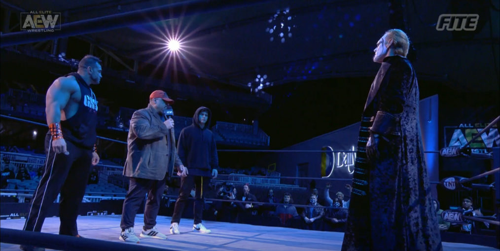 Sting and Team Taz on AEW Dynamite