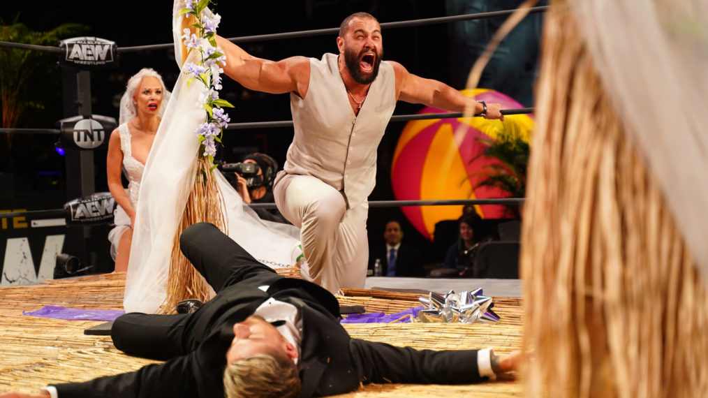 AEW ‘Dynamite’ Digest: Beach Break’s Messy Wedding & Shocking Debut