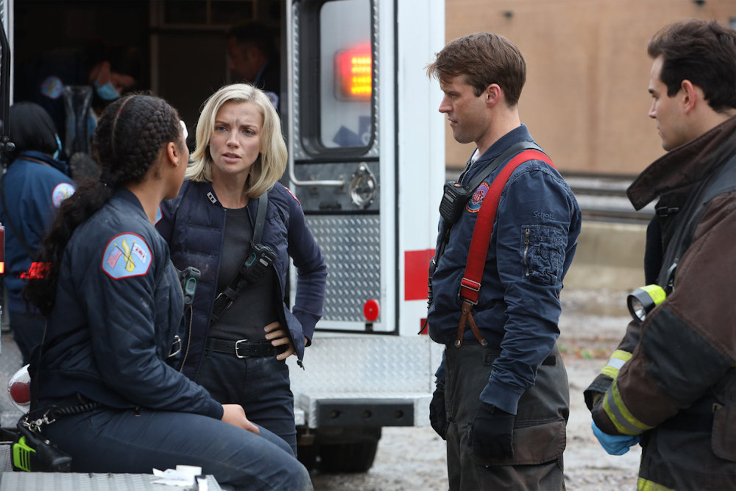 Casey Brett Mackey Rescue Ambulance Crash Chicago Fire