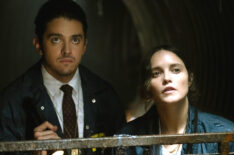 Lucca de Oliveira as Tomas Esquivel and Rebecca Breeds as Clarice Starling in Clarice