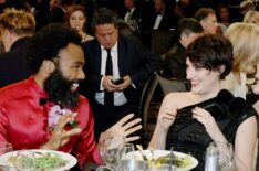 Donald Glover and Phoebe Waller-Bridge attend the 2019 British Academy Britannia Awards