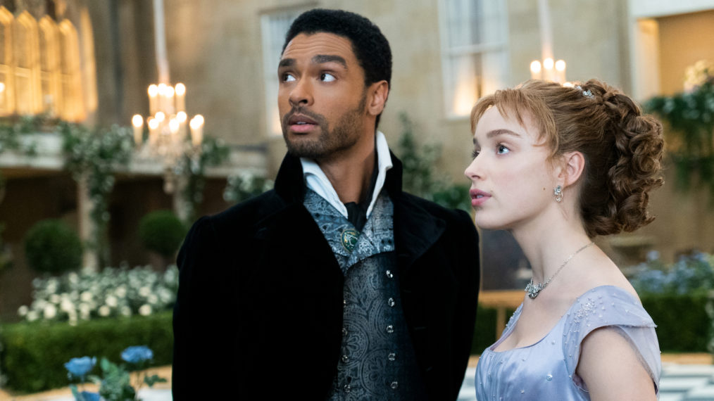 Bridgerton - Regé-Jean Page as Simon Basset and Phoebe Dynevor as Daphne Bridgerton - Season 1 Episode 8