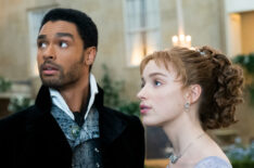 Bridgerton - Regé-Jean Page as Simon Basset and Phoebe Dynevor as Daphne Bridgerton - Season 1 Episode 8