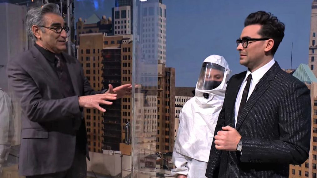 Eugene Levy Dan Levy Saturday Night Live
