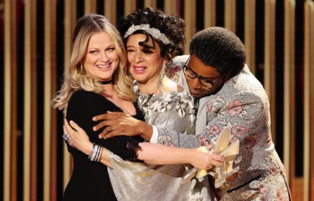 Golden Globe Awards - Amy Poehler, Maya Rudolph, and Kenan Thompson