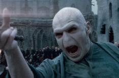 Ralph Fiennes as Voldemort in Harry Potter Deathly Hallows Part 2