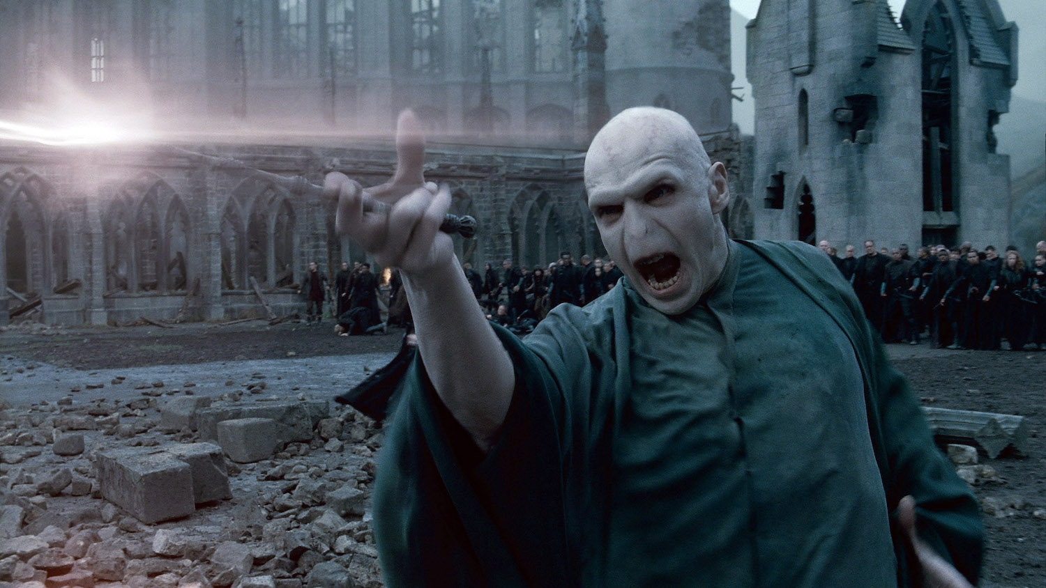 Ralph Fiennes Voldemort Harry Potter Deathly Hallows Part 2