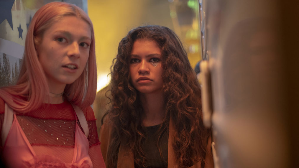 Euphoria, Season 1 - Hunter Schafer and Zendaya