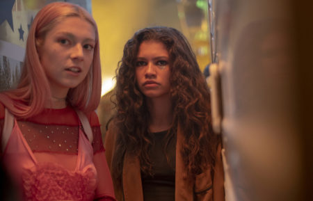 Euphoria, Season 1 - Hunter Schafer and Zendaya