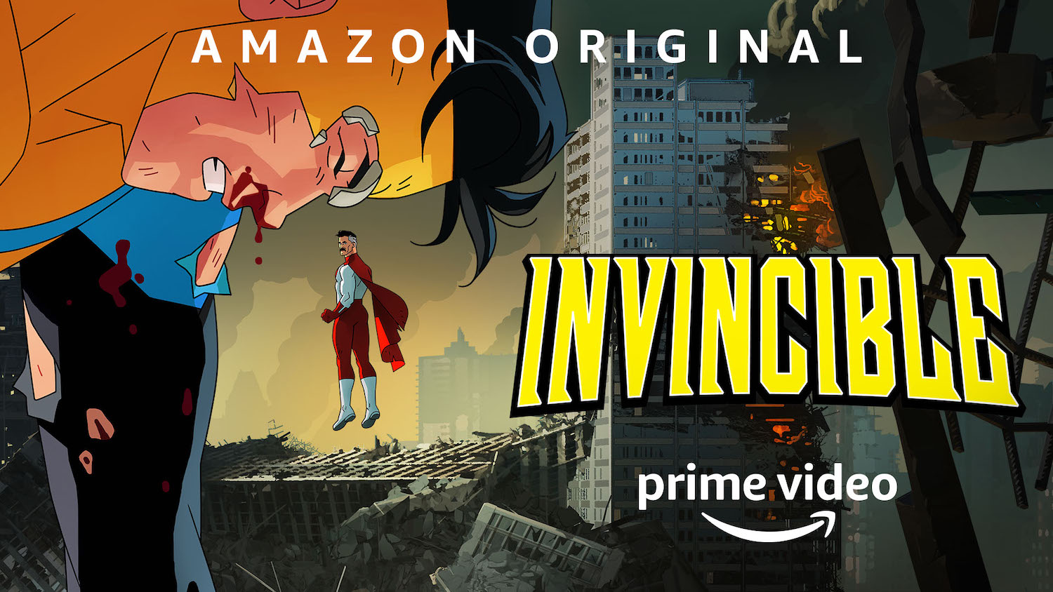 Invincible Poster Amazon Prime Video