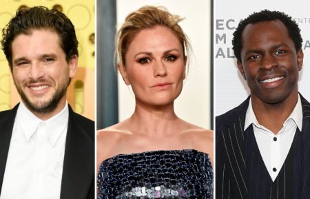 Kit Harington Anna Paquin Gbenga Akinnagbe