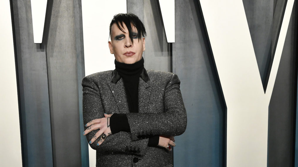 Marilyn Manson attends the 2020 Vanity Fair Oscar Party