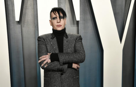 Marilyn Manson attends the 2020 Vanity Fair Oscar Party