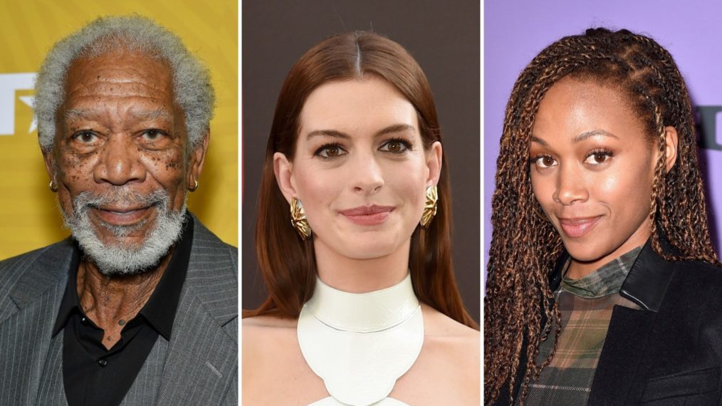 Morgan Freeman Anne Hathaway Nicole Beharie