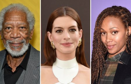 Morgan Freeman Anne Hathaway Nicole Beharie