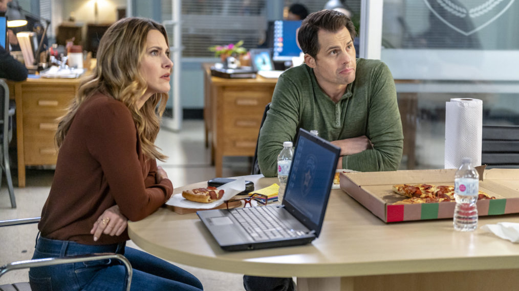 Jill Wagner and Kristoffer Polaha in Mystery 101 Killer Timing