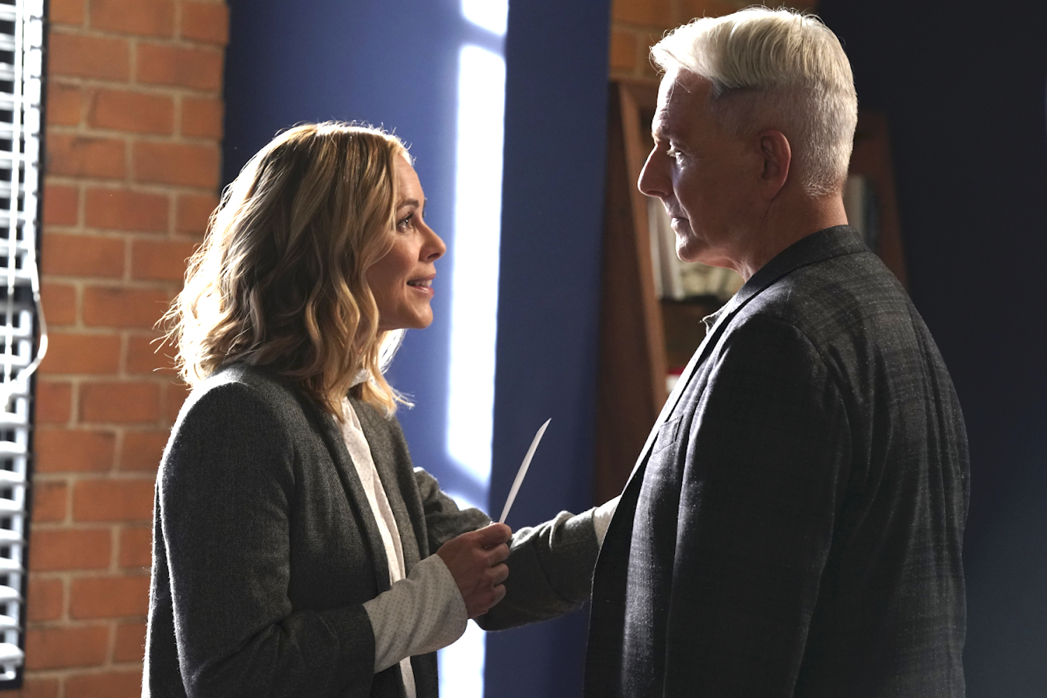 Maria Bello Mark Harmon Season 17 NCIS Gibbs Jack