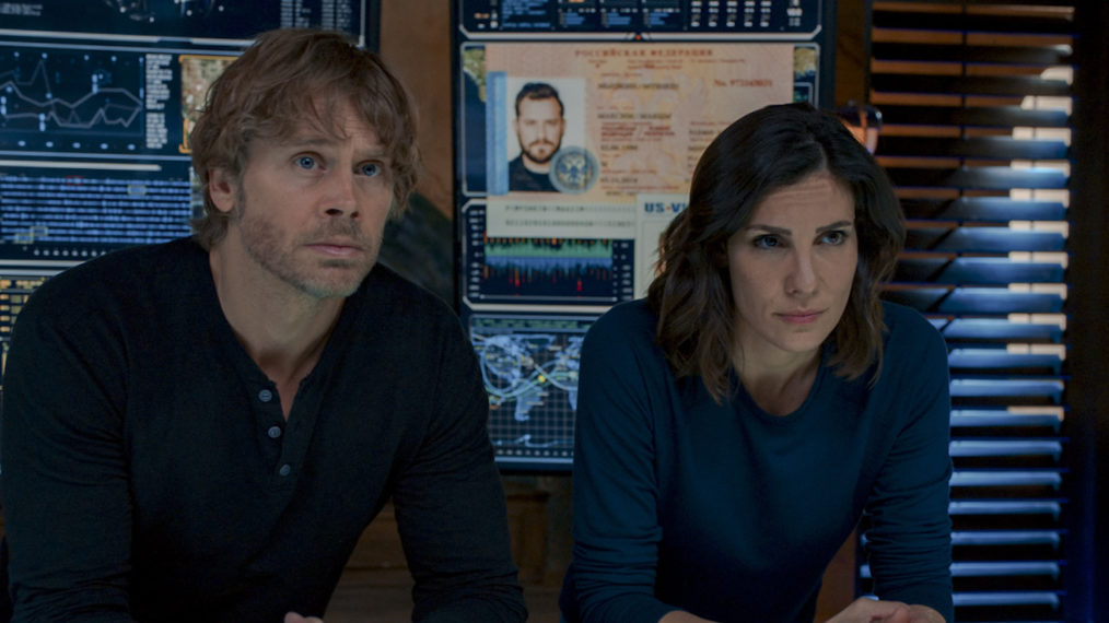 Eric Christian Olsen as Marty Deeks and Daniela Ruah as Kensi Blye in NCIS Los Angeles - 'Can’t Take My Eyes Off You'