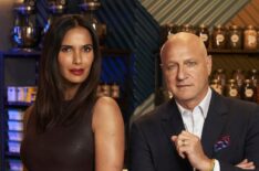 Top Chef - Padma Lakshmi and Tom Colicchio